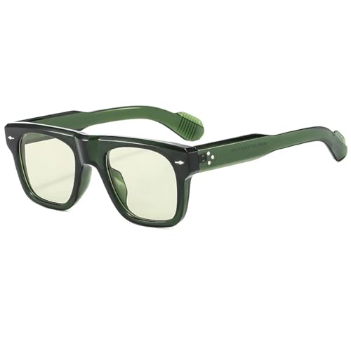 Lunettes de soleil UV400 protégeant les yeux des femmes adeptes de la tendance rétro punk