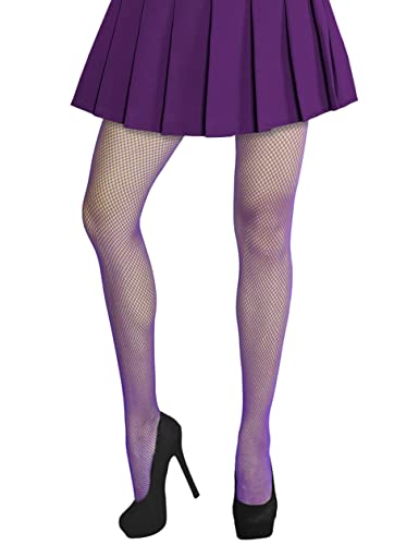 Image of Lastclream High Waisted Fishnet Tights for Women Sexy Fishnets Stockings Full Footed Fishnet Sheer Pantyhose Plus Size