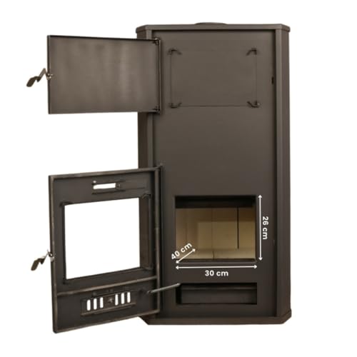 Kaminofen Holzofen Wasserführend BALKAN ENERGY Bellarosa 29.16kW – Bild 5