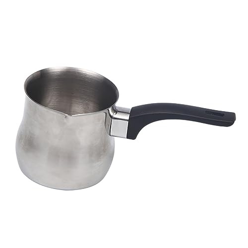 DONFAMDS Pichet à Mousse De Lait De Acier Inoxydable Pot à Cappuccino Avec Poignée Tasse à Mousse De Café