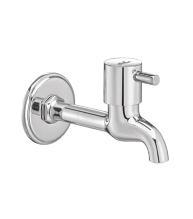 JAL Warna Bib Tap ?Long Body Without Flange 15mm Faucet | Stainless Steel | for Bathroom & Kitchen | Anti Rust | Chrome 3535S