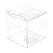 ClearBags Clear Gift Boxes | Clear PET Plastic Boxes for Weddings, Parties, Baby Shower | Party Favor Boxes for Candy Cupcakes Cookies | FDA Approved | 25 Boxes (2 x 2 x 2)