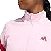 adidas Women's House of Tiro Tracktop, Clear Pink/Maroon, XX-Large