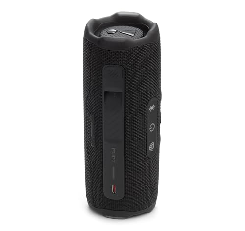 Image of JBL Flip 7 (Black) + Bundle with divvi! Protective Hardshell Case (Black)