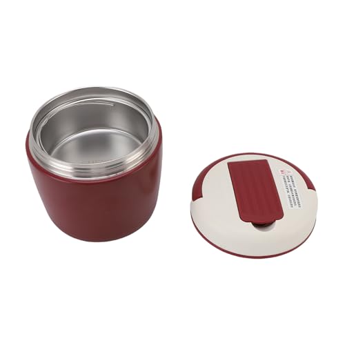 Termo para comida de acero inoxidable para oficina, viajes y picnics con tapa estanca 8