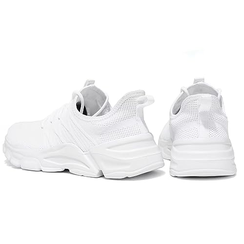 Image of Socviis Mens Slip On Running Shoes Athletic Walking Trainers Lightweight Breathable Mesh Tennis Sneakers