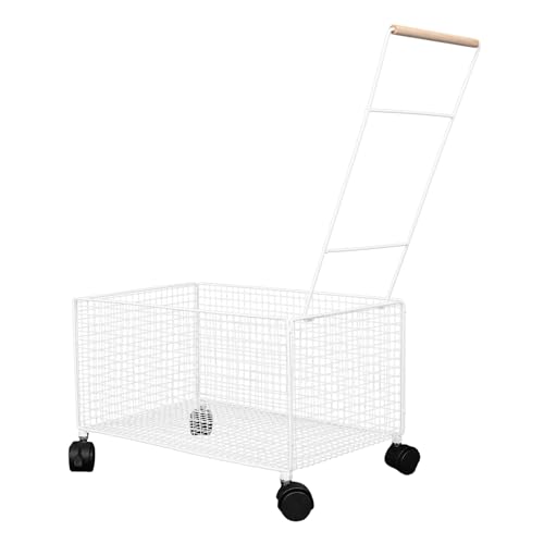 Gatuida Wäschekorb mit Rollen Mittel aus Kunststoff Schmutziger...