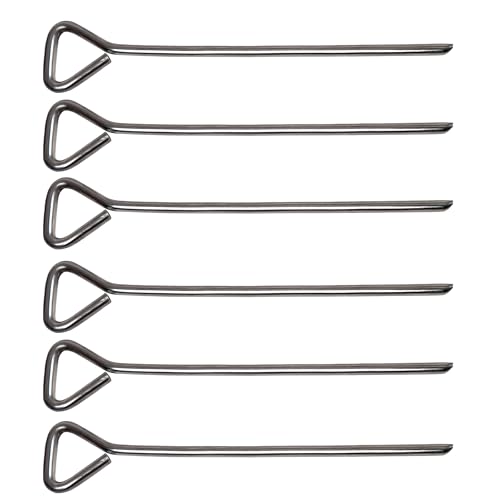 Fox Run Potato Baking Rods, Aluminum, Set of 6, Metallic