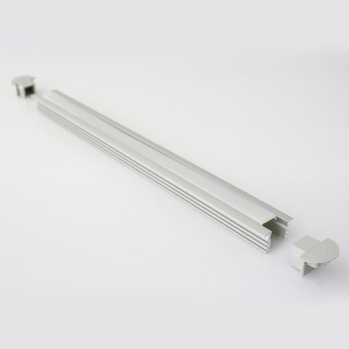 LED Profilo PDS4-K anodizzato L = 2 meter