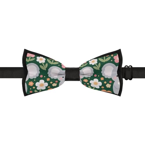 Boys Pre-Tied Bow Tie - Fashionable Design for School Uniform & Events4
