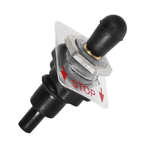 ifundom Interruptor De Palanca Para Motosierra y Cortacésped Válvula De Apagado Eléctrica Instalación Rápida y Fácil Interruptor De Seguridad Diseño y Multifuncional