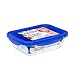 Pyrex Cook & Go - Recipiente rectangular de vidrio con tapa 100...