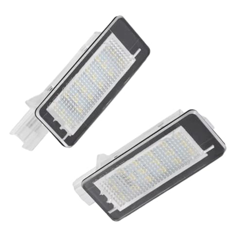 Luz placa matrícula LED blanca de alta intensidad para Captur