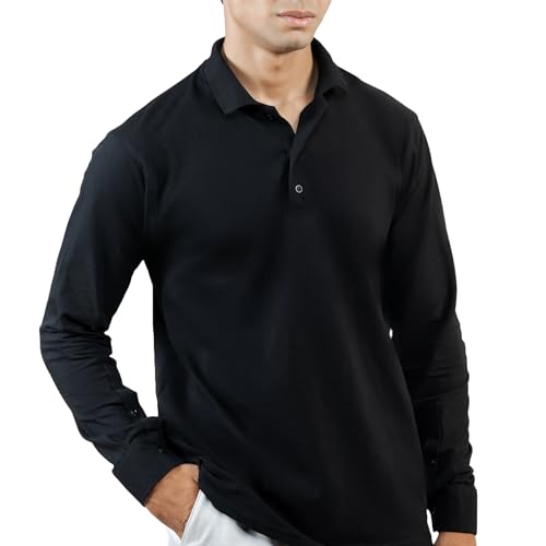 Polo manches longues homme pour un style décontracté au quotidien au bureau