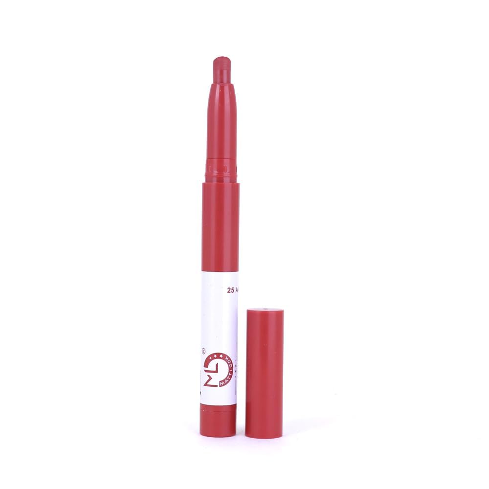 MATT LOOK Power Last Lip Stain Crayon Lipstick|Long Lasting Non–Transfer & Smudge-Proof Matte Lipstick with Sharpener|Creamy Matte|Rich in Color|Water Proof|Suitable for Everyone -All Most Nude MATT LOOK Power Last Lip Stain Crayon Lipstick|Long Lasting Non–Transfer & Smudge-Proof Matte Lipstick with Sharpener|Creamy Matte|Rich in Color|Water Proof|Suitable for Everyone -All Most Nude