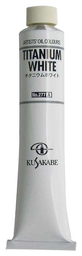 Titanium White Kusakabe 20 277 tube de peinture artistique japonaise