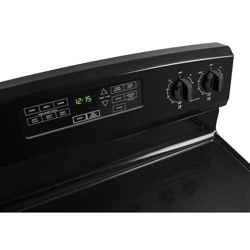 Image of Amana 30 in. 4.8 cu. ft. Electric Range in Black