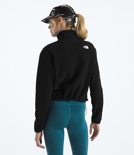 THE NORTH FACE Women's Glacier Fleece Half Zip Short Jacket | Pullover With Zip Pockets & Stretch on Collar, Cuffs & Hem3