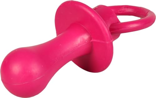 Flamingo Spiel Hunde Gummi SCHNÜLLER 12CM Ass.