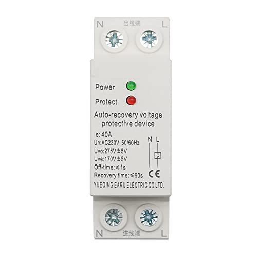 Relais de protection haut de gamme 27mm reconnexion automatique 230V