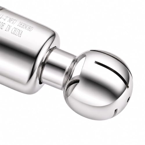 Image of DERNORD Sanitary Rotary Spray Ball 4 inchTC X 1 /2 inchMNPT CIP Tank Cleaning Ball