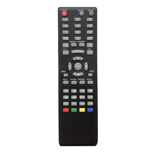 Image of Upix Compatible Micromax LCD /LED TV Remote No. CH09 | Exactly Same Remote Will Only Work