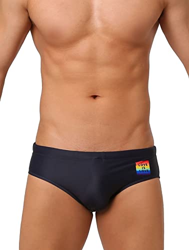 SEAUR - Costume da bagno da uomo, aderenti e corti, da spiaggia, ad asciugatura rapida, con imbottitura rimovibile, classico, per ragazzi, per sport acquatici, piscina, S, M, L, XL, 2XL, 3XL, Modello