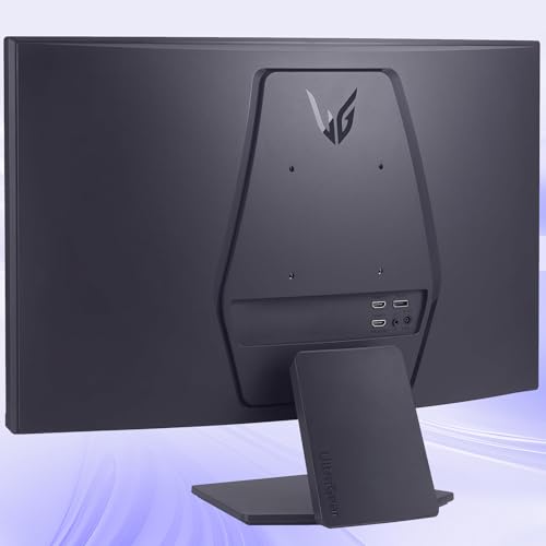 Image of LG 27 Inch QHD Gaming Monitor, Ultragear Curved Display, 180Hz, 1ms, 1000R, AMD FreeSync, HDR10, 99% sRGB, Black Stabilizer, DAS Crosshair FPS Counter, HDMI x2, DisplayPort, Borderless Design, Black