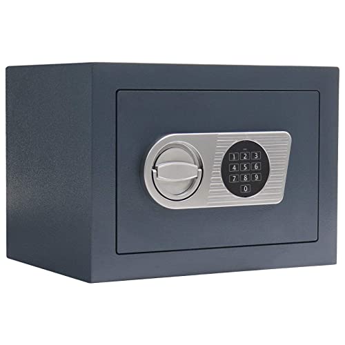 Profirst Wertschutzschrank EN0 Trema 26 Elektronikschloss Feuerfalz Anthrazit BxH 37x27cm herausnehmbarer Fachboden inkl. Befestigungsmaterial
