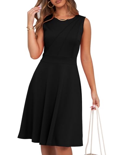 Fit and Flare Cocktail Dress for Women Wedding Guest Business Work Semi Formal A Line Dresses 20253