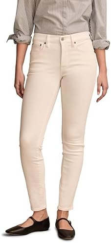Lucky Brand Women's High Rise Bridgette Straight Jean, Bloom, 31W...