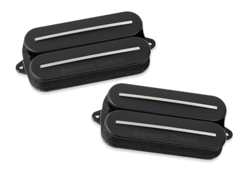 Kit Black Winter Rails Seymour Duncan micros pour guitare 6 cordes metal et accordage bas
