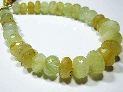 Héliodore et aiguemarine jaune en perles précieuses pour bijoux porteurs d'énergie