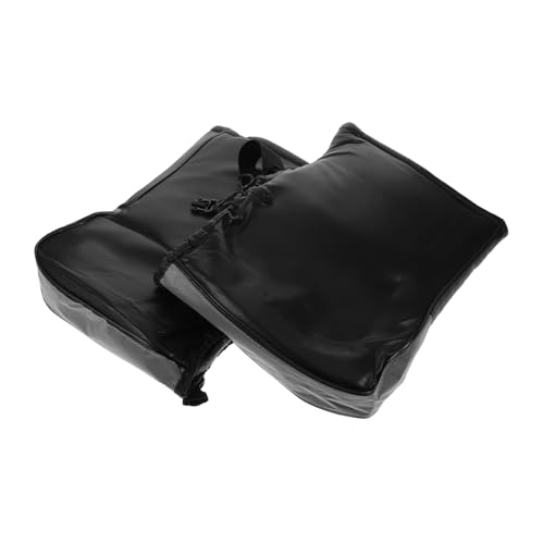 SWOOMEY 2 Piezas Guantes de Manillar de Motocicleta Impermeables y Resistentes al Viento Protección Térmica para Manos para Bicicletas Guantes Calientes para Conducción Fríos