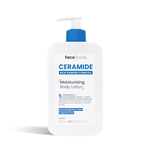 Face Facts Ceramide Moisturising Body Lotion | Hydrates + Softens | 400ml