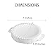 HIC Kitchen Grande Empanada Maker, Dough Press for Large Empanadas Raviolis Pierogis Turnovers and Dumplings