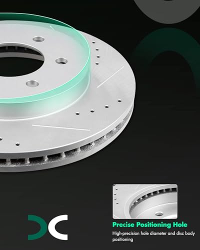 Image of SCITOO Front 12.99 inch Brake Pads and Rotors Kits Fit For Ford F-150 2004-2008,For Lincoln Mark LT 2006-2008