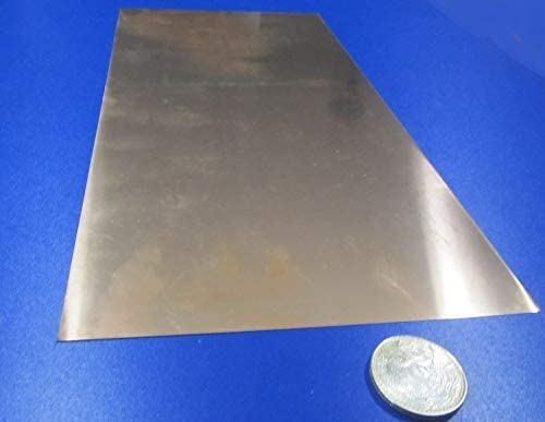 510 Phosphorus Bronze Shim .010" Thick x 6.00" Width x 12.00" Length 1 Pc