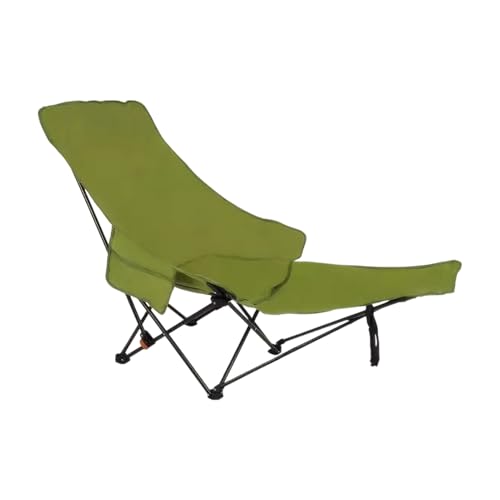 AMSLSIU Silla Moon Ajustable, Fabricada en Tela Oxford 600D anticorrosiva, Estable y Firme. Instalación Sencilla, Verde