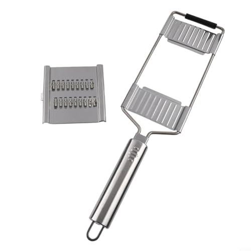 Set de Cortador de Verduras y Rallador de Acero Inoxidable 4 Piezas miniatura 5