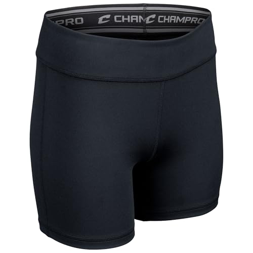 Short de volley-ball de compression extensible Champro Match pour un maintien musculaire supérieur