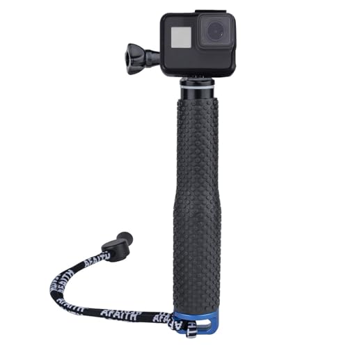 93CM Bâton Selfie Autophoto,Perche Telescopique pour Caméra Sport,Bâton De Selfie Étanche Caoutchouté,Alliage Aluminium Téléscopable Main Monopode,pour...