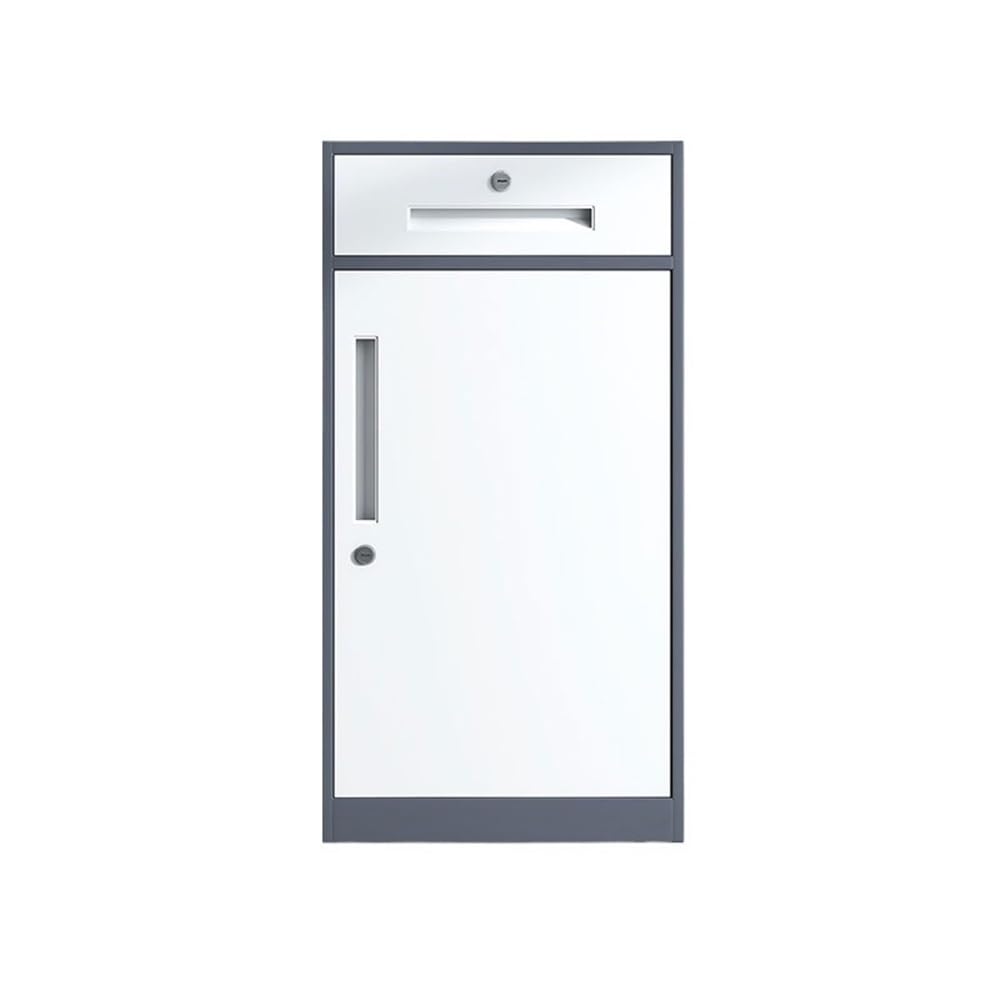 Aioneer Gris File Cabinet Steel Office Storage Cabinet 85Cm Height Large Capacity Home Storage Cabinet File Cabinet With Drawers Filing Cabinet