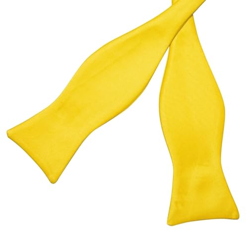 Pajarita clásica FMURY de seda blanca para hombre miniatura 4