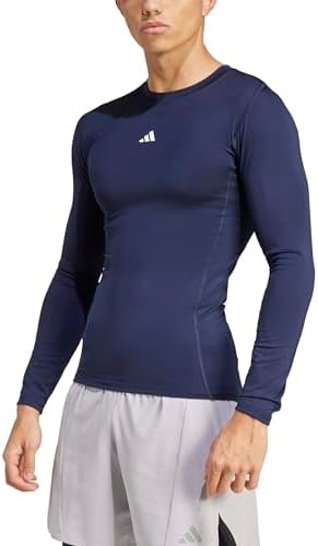 adidas Men's Camiseta Manga Larga Techfit Compression Training