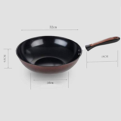 Wok tradicional en acero inoxidable con tapa y mango desmontable miniatura 3