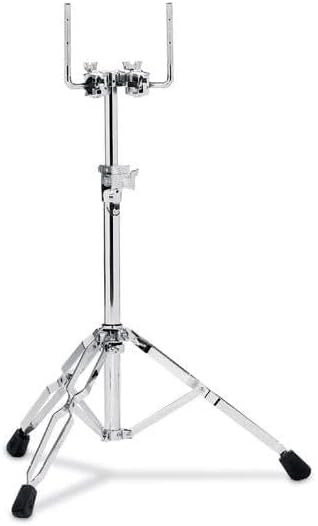 Heavy Duty Double Tom Stand - Air Lift - Chrome