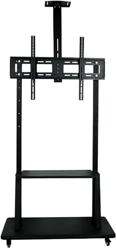 Soporte móvil para TV con ruedas y base universal miniatura 1