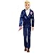 Barbie Ken Novio Muñeco vestido con traje de novio con accesorios para boda (Mattel GTF36)