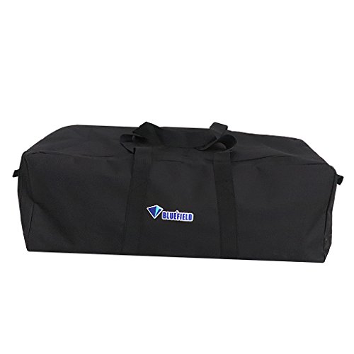 D DOLITY 55-150L Men and Woman Duffel Bag Sports Travel Duffle Large Luggage Backpack - Black, L